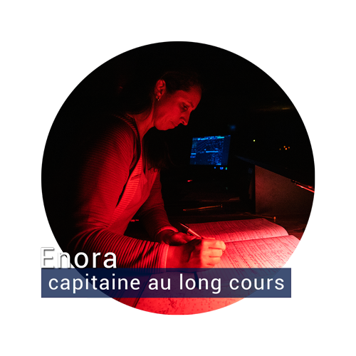 Enora, capitaine au long cours