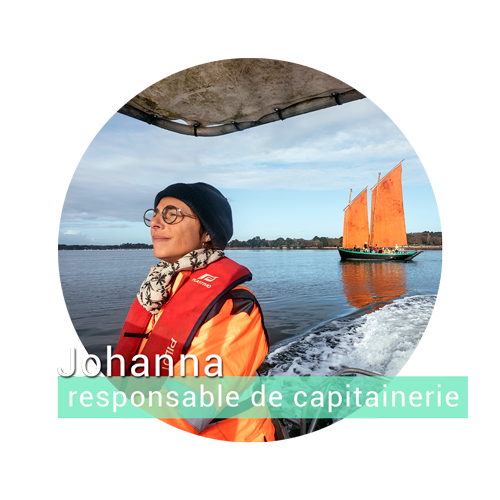 Johanna, responsable de capitainerie