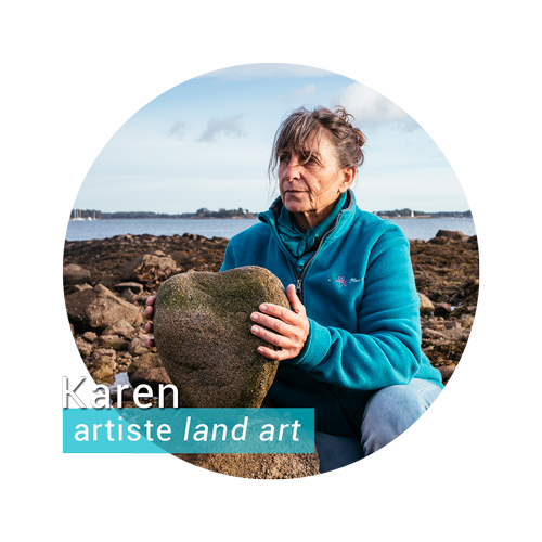 Karen, artiste land art