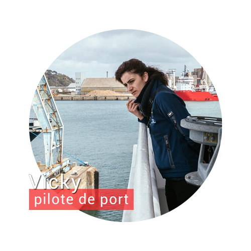 Vicky, pilote de port